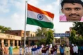 பள்ளியில் தேசியக்கொடி ஏற்ற கொடிக்கம்பம் நட்டபோது மின்சாரம் தாக்கி ஆசிரியர் பலி