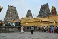 ஆதிசங்கரர் உற்சவத்திற்காக காமாட்சி அம்மன் கோவிலில் தரிசனம் ரத்து.. பக்தர்கள் ஏமாற்றம்