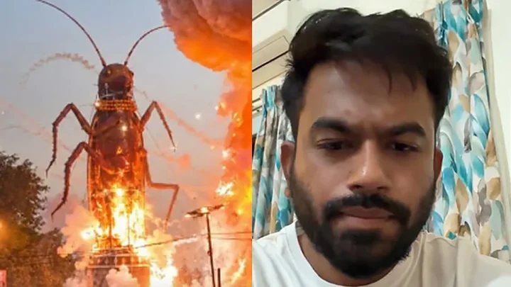 ‘இலவச விளம்பரத்திற்கு நன்றி..’ – கரப்பான்பூச்சி உருவபொம்மை எரிப்பு குறித்து அபிஜீத் திப்கே கருத்து