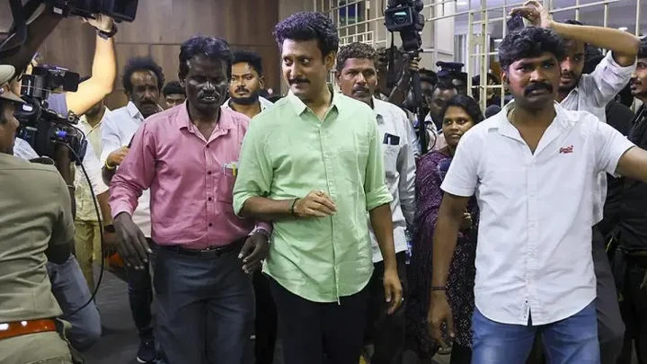 ஜாமீன்கோரி சென்னை ஊழல் தடுப்பு சிறப்பு நீதிமன்றத்தில் அன்பில் மகேஷ் மனுத்தாக்கல்