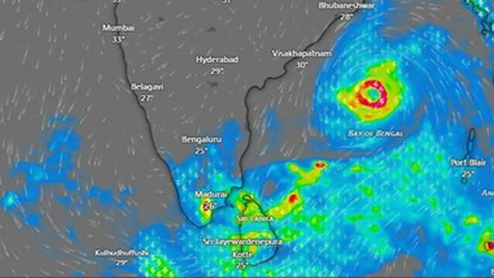 வங்கக்கடலில் நாளை உருவாகிறது மிக தீவிர அர்னாப் புயல்