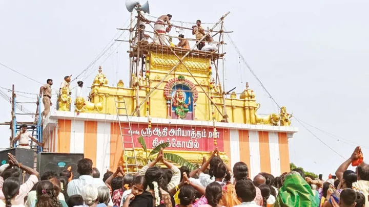 ஆரணி ஆதி அரியாத்தம்மன் கோவில் கும்பாபிஷேகம்