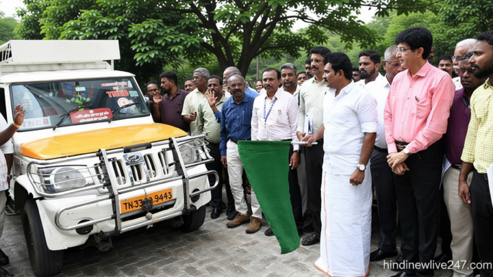 சென்னையில் 125 சிறப்பு மின் தடைநீக்க ரோந்து வாகனங்கள் – அமைச்சர் சி.டி.ஆர்.நிர்மல் குமார் தொடங்கி வைத்தார்