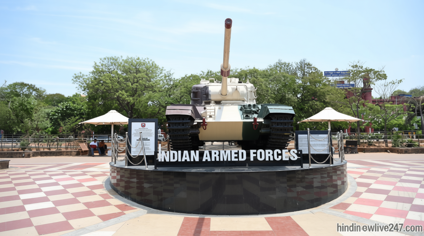 இந்திய ராணுவ பாரம்பரியத்தை பறைசாற்றும் வகையில் மெரினா கடற்கரை அருகே நிறுவப்பட்ட பீரங்கிகள்