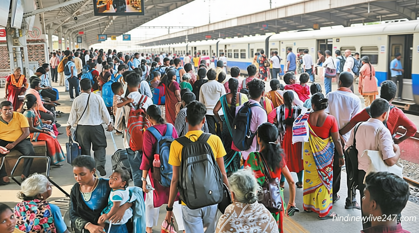பராமரிப்பு பணியால் தாமதமாக இயக்கப்படும் மின்சார ரெயில்கள்: சென்டிரலில் அலைமோதிய கூட்டம்