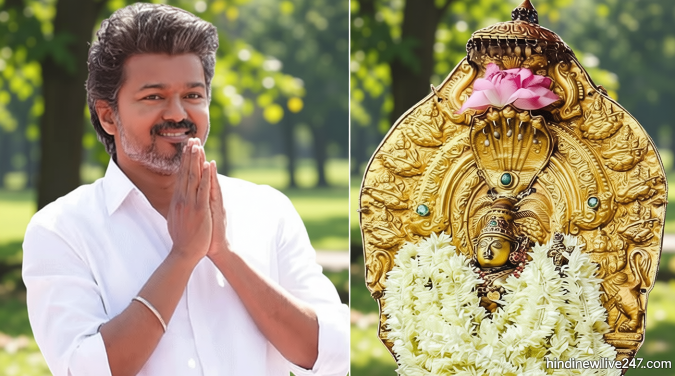 எம்.ஜி.ஆர்., ஜெயலலிதா வரிசையில் கொல்லூர் மூகாம்பிகை கோவிலுக்கு முதல்-அமைச்சர் விஜய் பயணம்: பின்னணி என்ன?