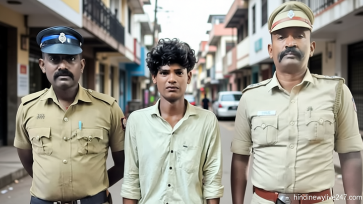 வீட்டின் கதவை உடைத்து 4 சவரன் தங்க நகைகள் திருட்டு: வாலிபர் கைது