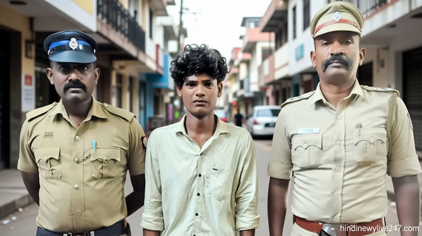 வீட்டின் கதவை உடைத்து 4 சவரன் தங்க நகைகள் திருட்டு: வாலிபர் கைது