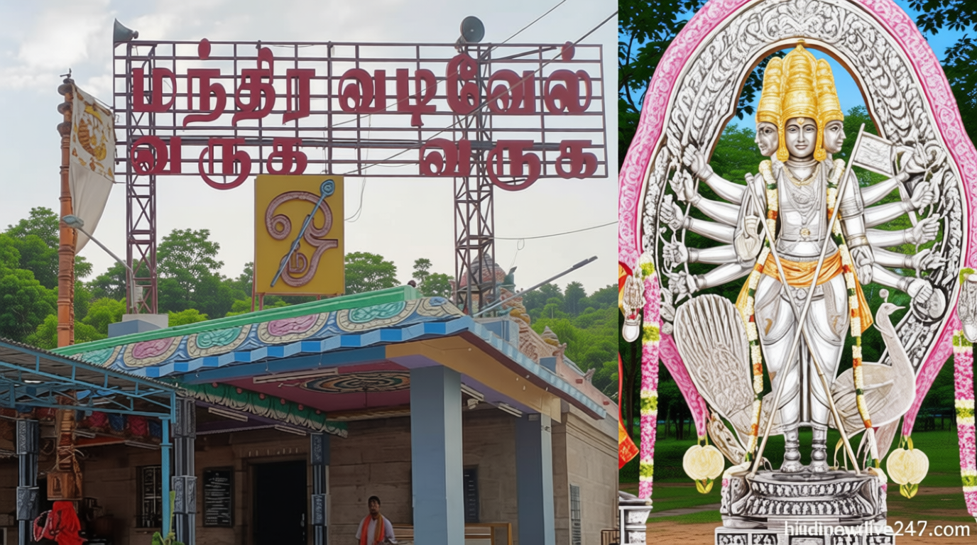 பக்தர்களின் பிரார்த்தனைகளை நிறைவேற்றும் மந்திரகிரி வேலாயுதசுவாமி