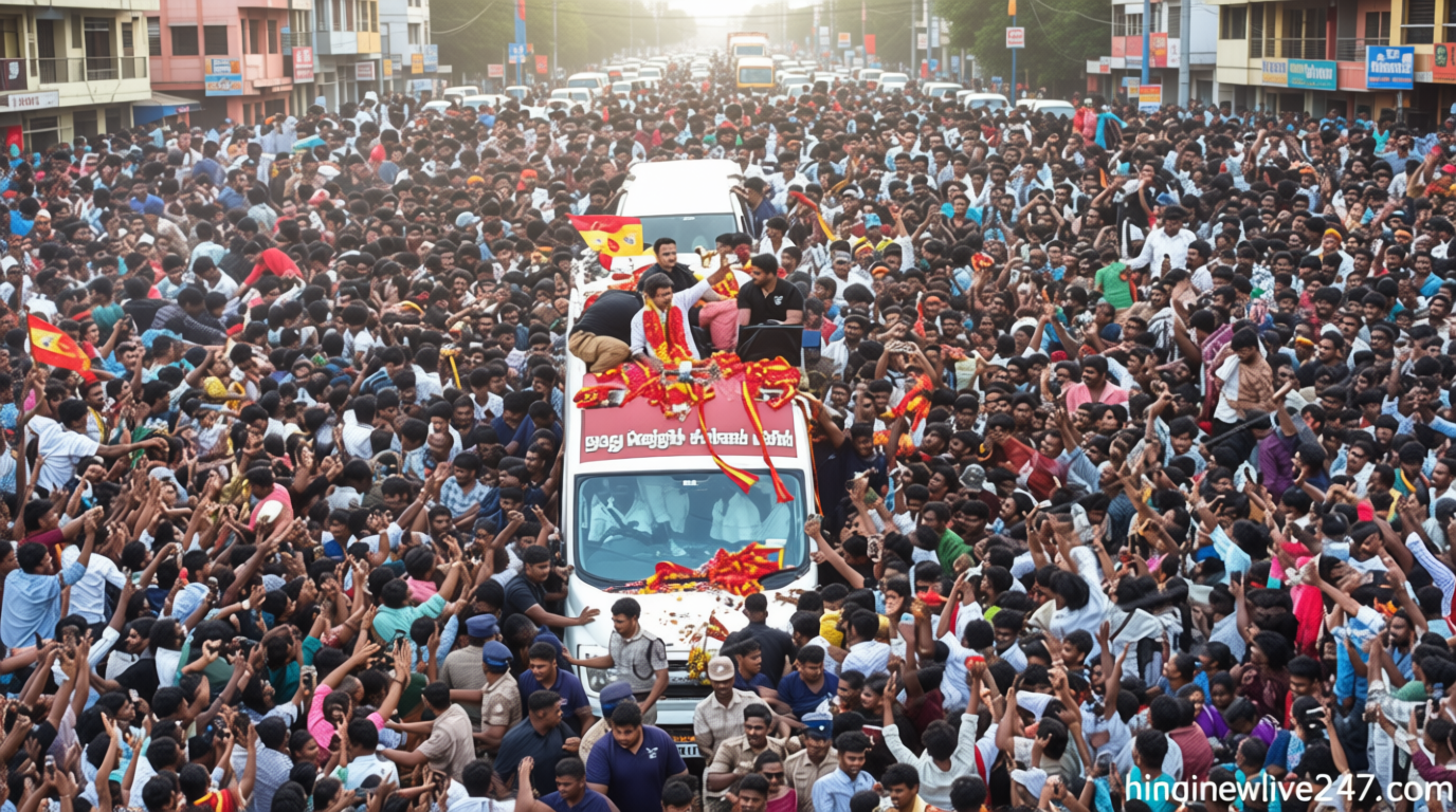 த.வெ.க. உறுப்பினர் சேர்க்கை எண்ணிக்கை 2 கோடியை தாண்டியது