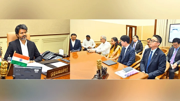 தூத்துக்குடியில் ரூ.38,000 கோடியில் அதிநவீன கப்பல் கட்டுமான திட்டம்; விரைவில் செயல்படுத்த நடவடிக்கை: முதல்-அமைச்சர் விஜய்