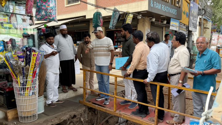 புது வண்ணாரப்பேட்டையில் நடைபாதை வளாகம் அமைக்கும் பணி: மாநகராட்சி ஆணையாளர் ஆய்வு