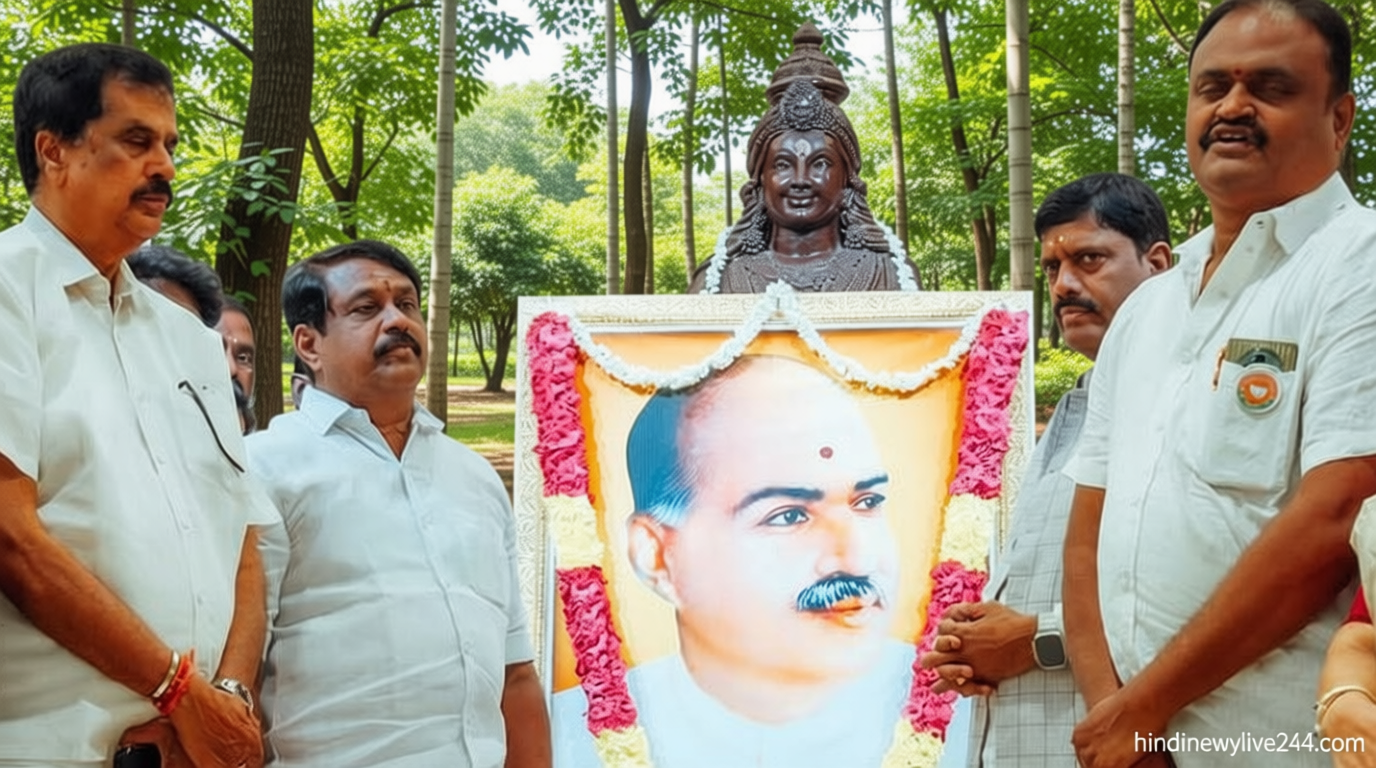 ஷ்யாமா பிரசாத் முகர்ஜி நினைவு தினம்- நயினார் நாகேந்திரன் அஞ்சலி
