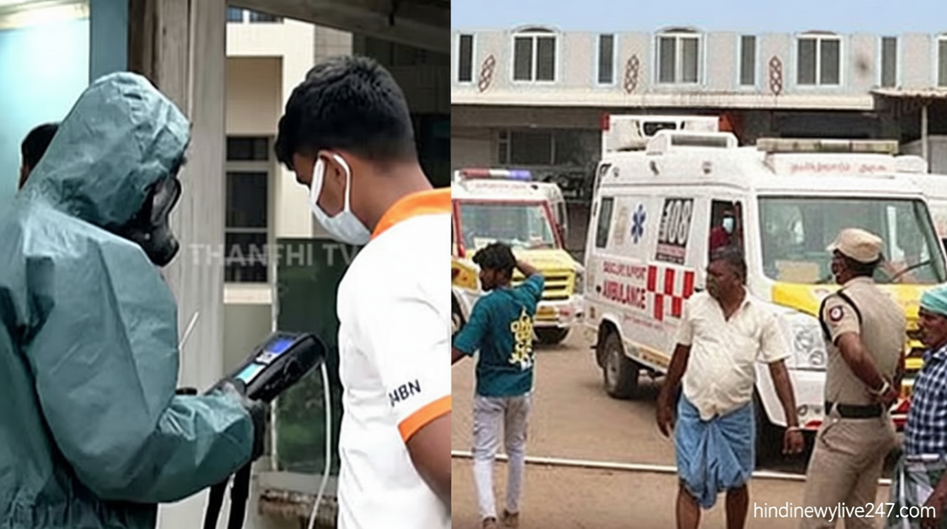அமோனியா வாயு கசிவு விபத்து – உயிரிழப்பு எண்ணிக்கை 16 ஆக உயர்வு