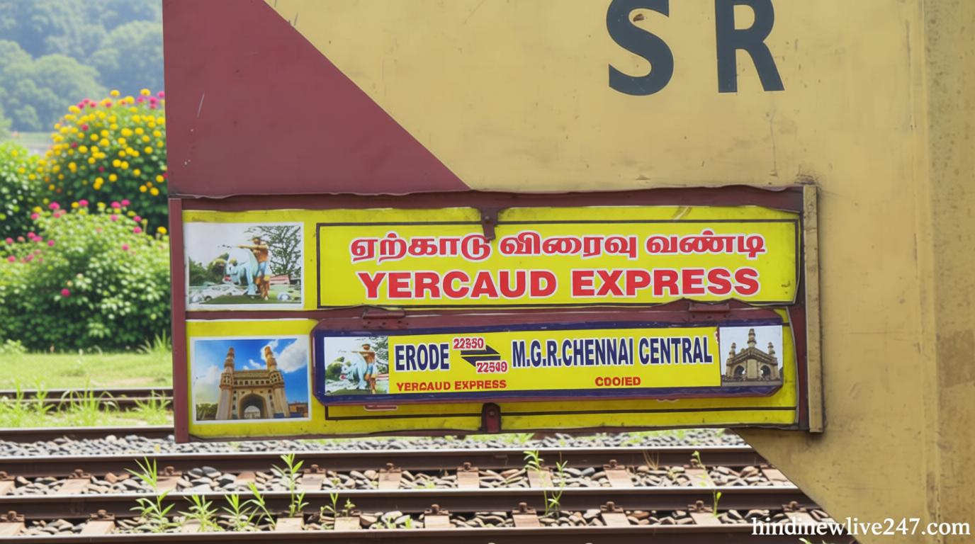 ஏலகிரி எக்ஸ்பிரஸ் ரெயிலில் நவீன தொழில் நுட்பத்துடன் கூடிய புதிய பெட்டிகள் இணைப்பு