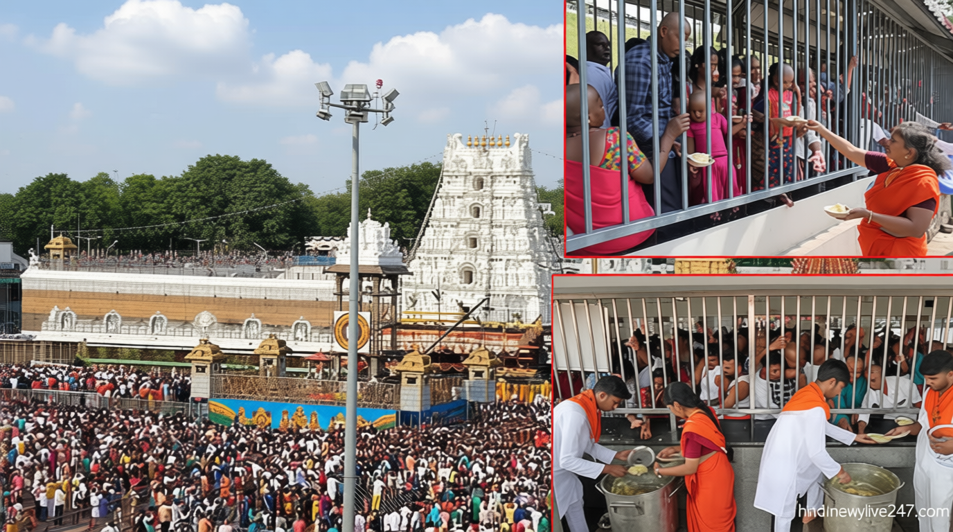 திருப்பதி கோவிலில் ஒருநாள் உண்டியல் காணிக்கை ரூ.4.63 கோடி