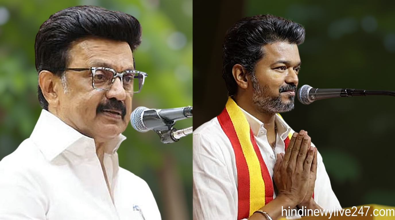 ‘திமுகவை தீயசக்தி என்று சொன்னவர் எம்.ஜி.ஆர்’ – மு.க. ஸ்டாலின் பேச்சுக்கு தவெக பதிலடி