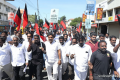 அமைச்சர் சரத்குமார் மீது நடவடிக்கை எடுக்கும் வரை போராட்டம் தொடரும் – தி.மு.க