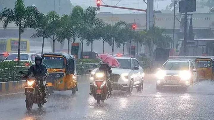இரவு 7 மணி வரை மழைக்கு வாய்ப்புள்ள மாவட்டங்கள் எவை?