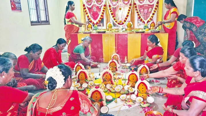 விவசாயம் செழிக்க வேண்டி கலசவிளக்கு வேள்வி பூஜை
