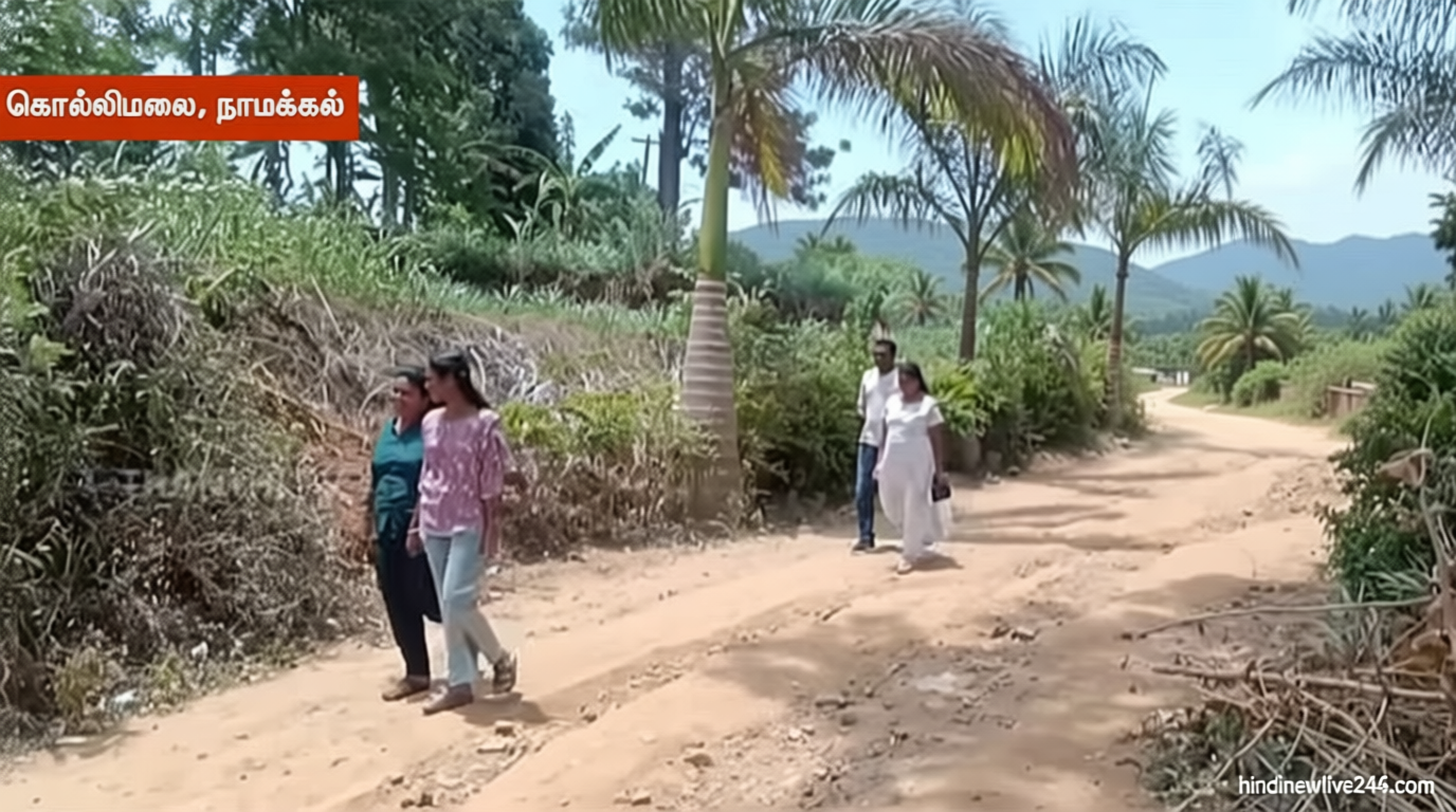 கொல்லிமலை ஆகாய கங்கை நீர்வீழ்ச்சி தற்காலிக மூடல் – சுற்றுலா பயணிகள் ஏமாற்றம்
