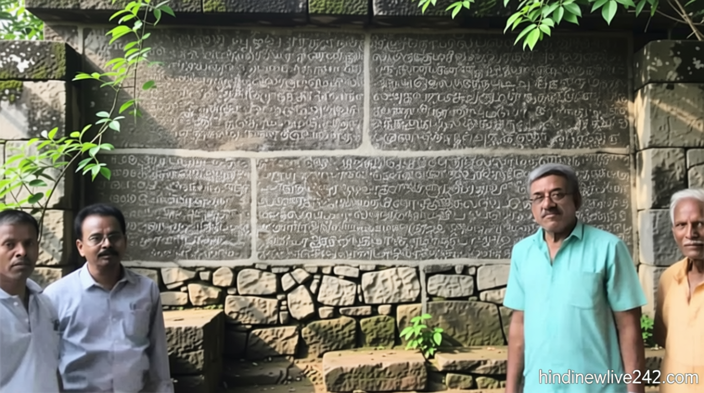 திருக்கோவிலுர் உலகளந்த பெருமாள் கோவிலில் 17- ஆம் நூற்றாண்டு கல்வெட்டு கண்டுபிடிப்பு
