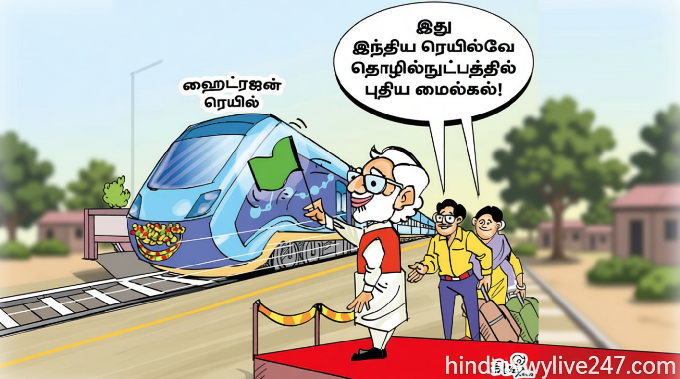 வந்து விட்டது ஹைட்ரஜன் ரெயில்