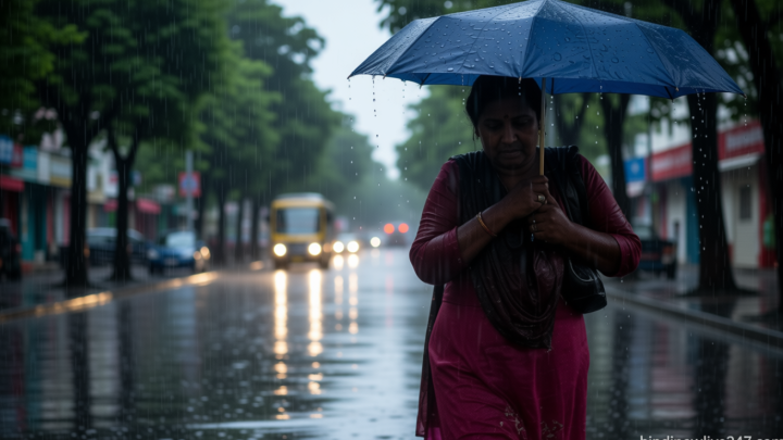 21 மாவட்டங்களில் நள்ளிரவு 1 மணி வரை மழைக்கு வாய்ப்பு
