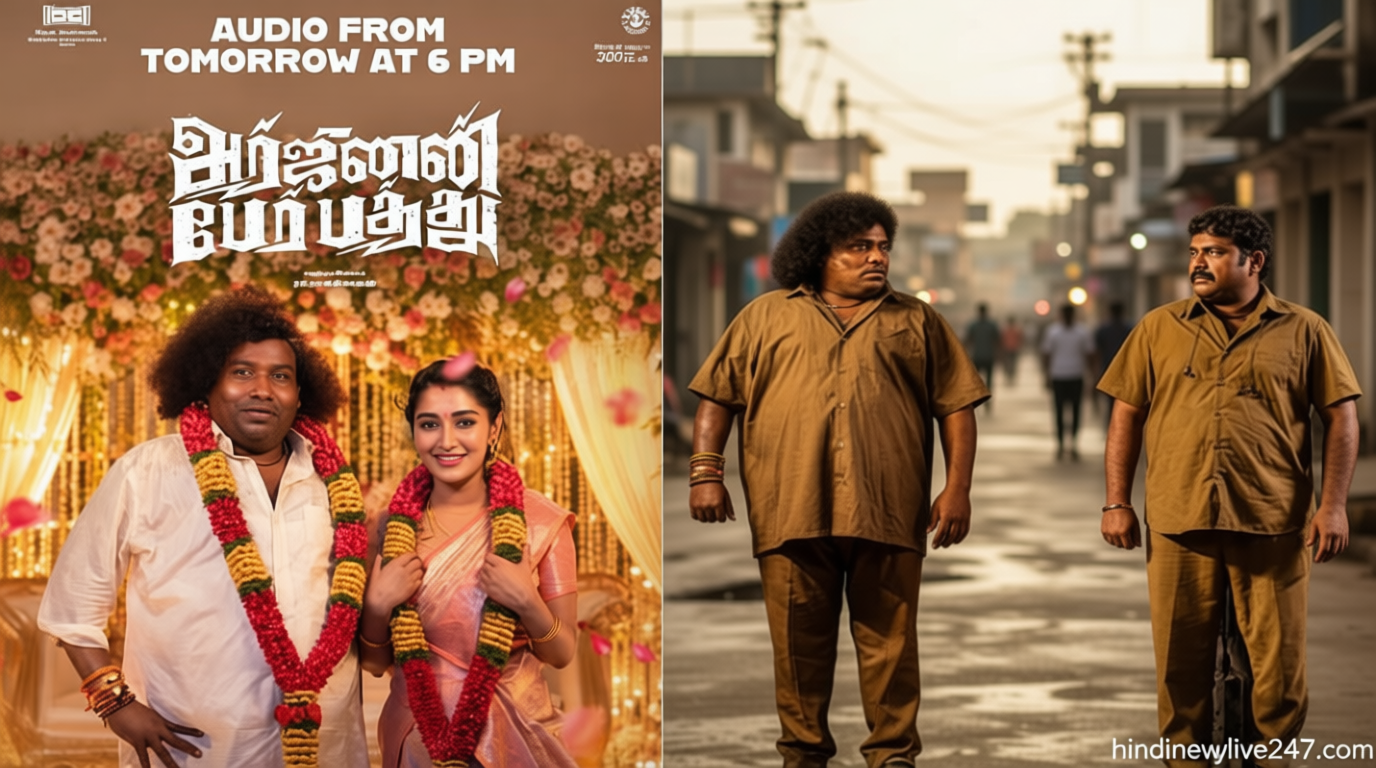யோகி பாபுவின் “அர்ஜுனன் பேர் பத்து” படத்தின் இசை வெளியீட்டு விழா அப்டேட்