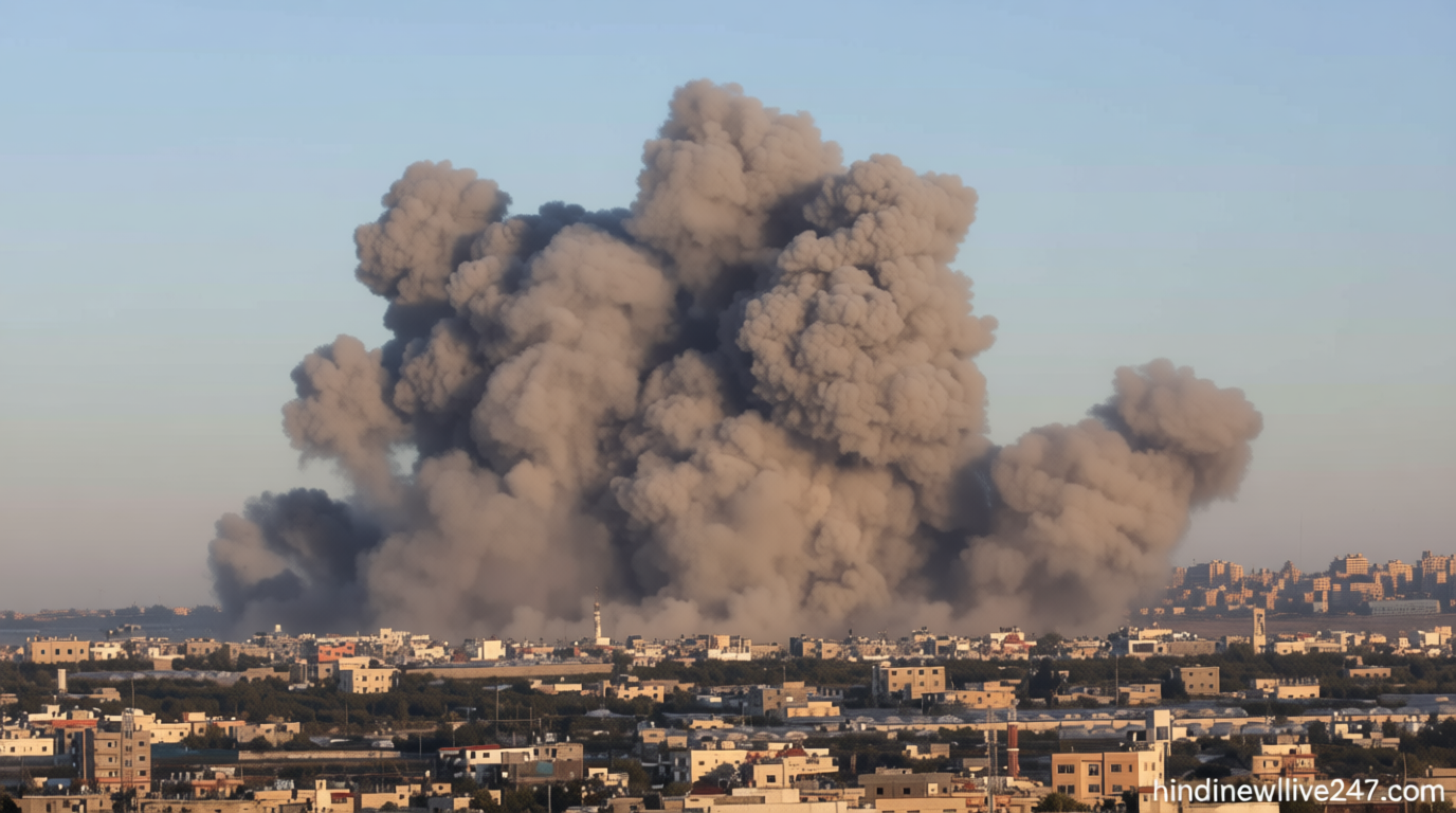 காசா: இஸ்ரேல் தாக்குதலில் பாலஸ்தீனியர்களில் 9 பேர் பலி