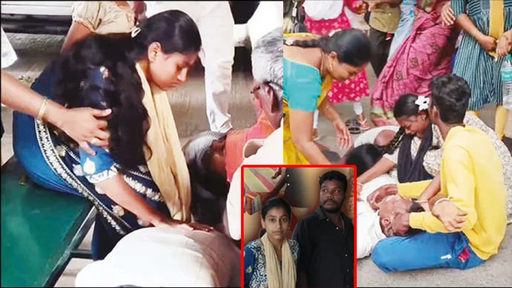 காதல் திருமணம் செய்த மகளின் காலை பிடித்து கதறி அழுத பெற்றோர் – வைரல் வீடியோ