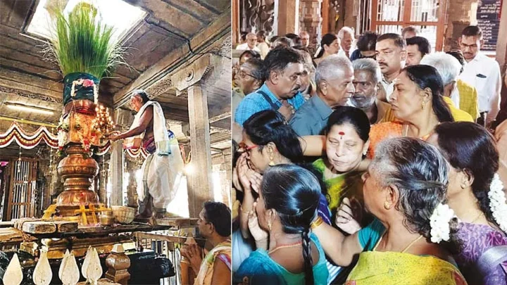 நெல்லையப்பர் கோவிலில் ஆடிப்பூர திருவிழா தொடங்கியது
