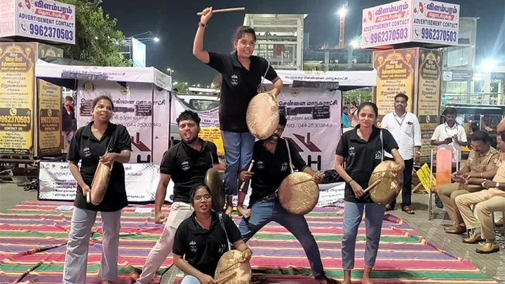 சென்னையில் நகர்ப்புற வீடற்றோருக்கான இரவு நேர காப்பகங்கள் குறித்த விழிப்புணர்வு கலைநிகழ்ச்சிகள்
