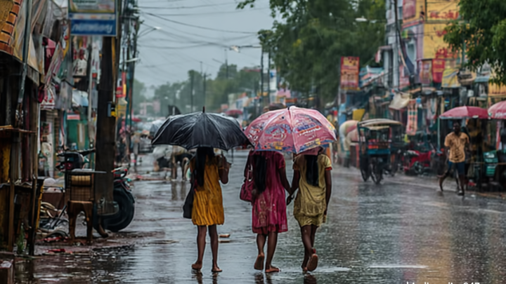 இன்று பலத்த காற்றுடன் கூடிய மழைக்கு வாய்ப்பு.. எங்கு தெரியுமா..?