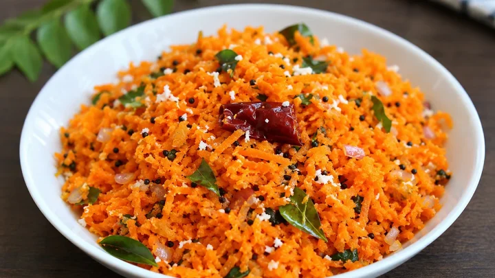 கேரட் பிடிக்காதவர்களும் விரும்பி சாப்பிடும் சுவையான கேரட் பொரியல்!