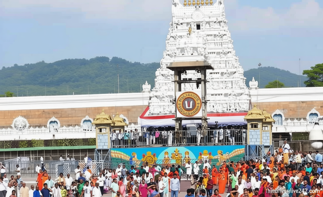 திருப்பதி ஏழுமலையான் கோவிலில் ஒரு நாள் உண்டியல் காணிக்கை ரூ.4.36 கோடி