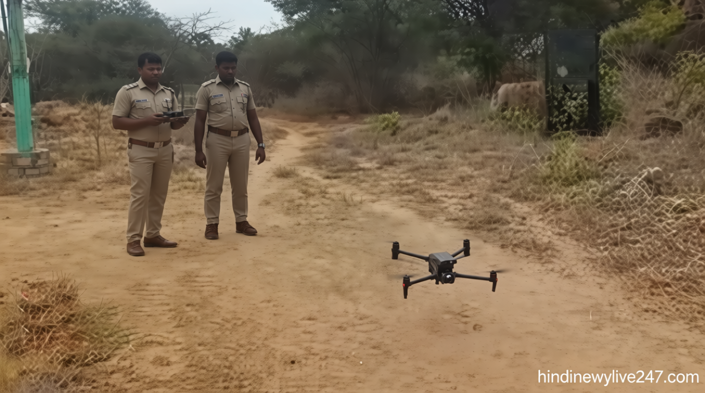 பாபநாசம் அருகே விவசாயியை கொன்ற கரடி – டிரோன் மூலம் தேடும் பணியில் வனத்துறையினர் தீவிரம்
