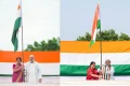 ஹர்கர் திரங்கா பிரசாரம்; வீட்டில் மூவர்ண கொடியை ஏற்றிய மத்திய மந்திரி அமித்ஷா