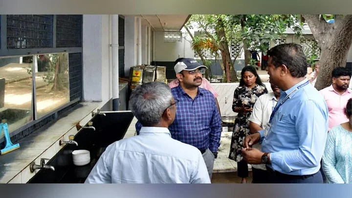 சென்னை அண்ணா பல்கலைக்கழக வளாகத்தில் தீவிர கொசு ஒழிப்பு பணி: மாநகராட்சி கமிஷனர் ஆய்வு