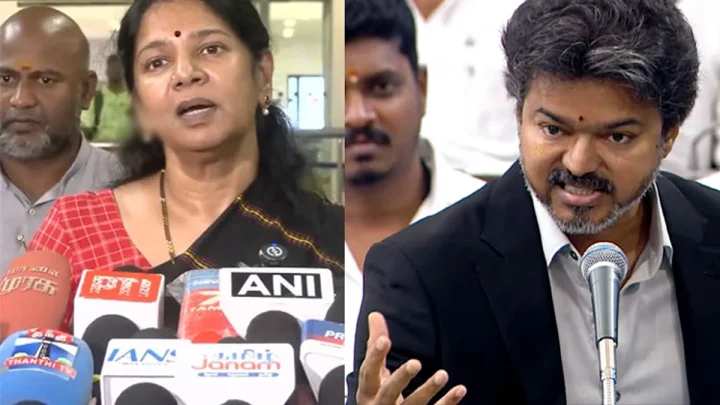 முதல்-அமைச்சர் விஜய் பழைய கதைகளை சட்டமனறத்தில் பேசியிருக்கிறார் – கனிமொழி எம்.பி. பேட்டி