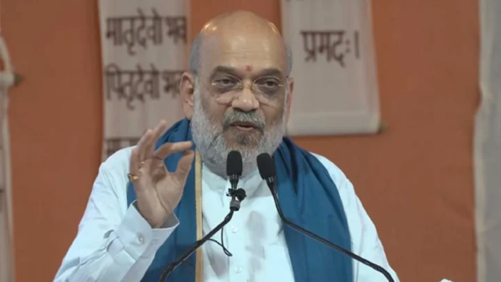 7.8 சதவீதம் ஜி.டி.பி. வளர்ச்சி மோடியின் தலைமைக்கு சாட்சி; அமித்ஷா புகழாரம்